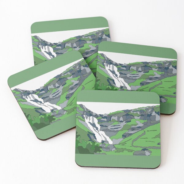 Item preview, Faroe Islands Waterfall  designed and sold by Jenny Cathcart.