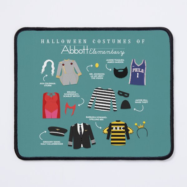 Item preview, Halloween Costumes of Abbott Elementary designed and sold by cutermelon.