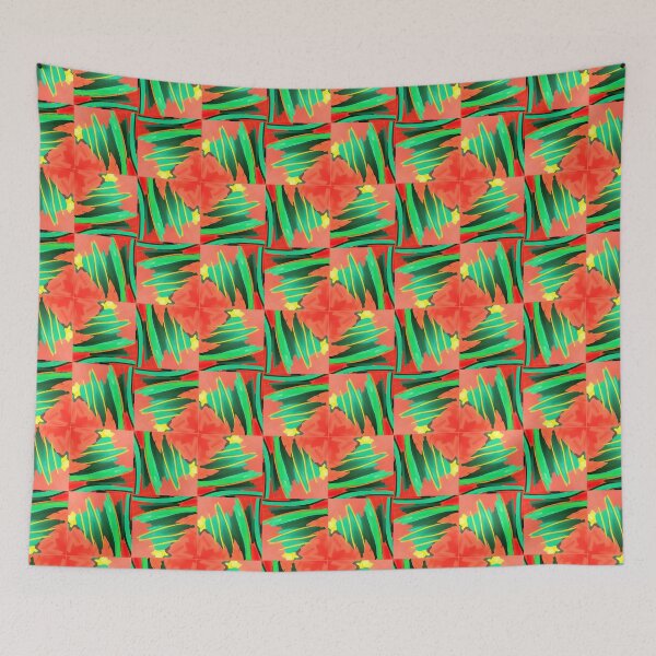 Item preview, Painted Christmas Tree Pattern designed and sold by DesArtStudio.