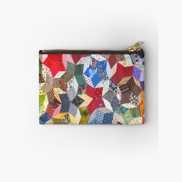 Item preview, Patchwork mosaic of rhombuses that form the shape of an asterisk inside a circle of various shades and colors designed and sold by ErisMerch.