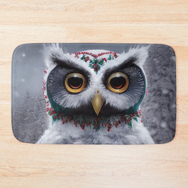 Item preview, Cute christmas owl designed and sold by art8085.