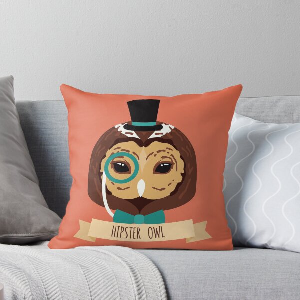 Item preview, Hipster Owl designed and sold by traumfaenger.