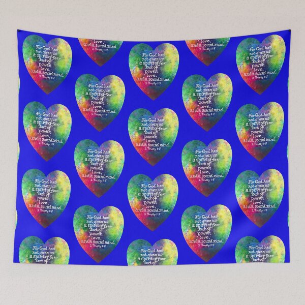 Item preview, For God has not given us a spirit of fear... designed and sold by Paula Millhouse Fine Art.