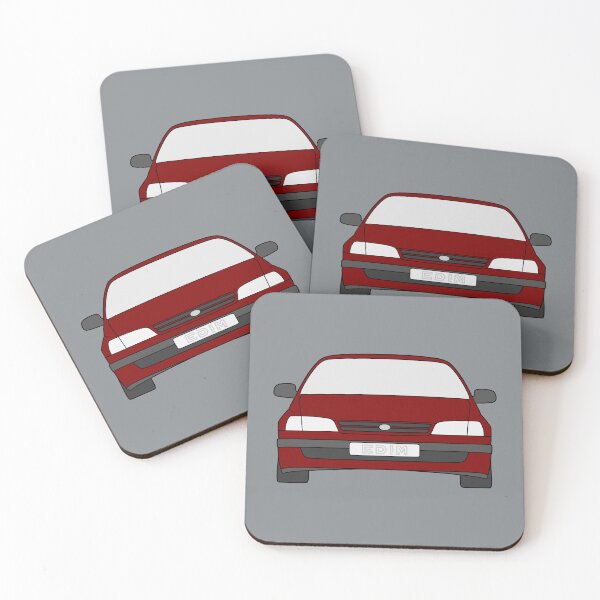 Item preview, Toyota Carina E bordeaux burgundy color designed and sold by EdimDesign.
