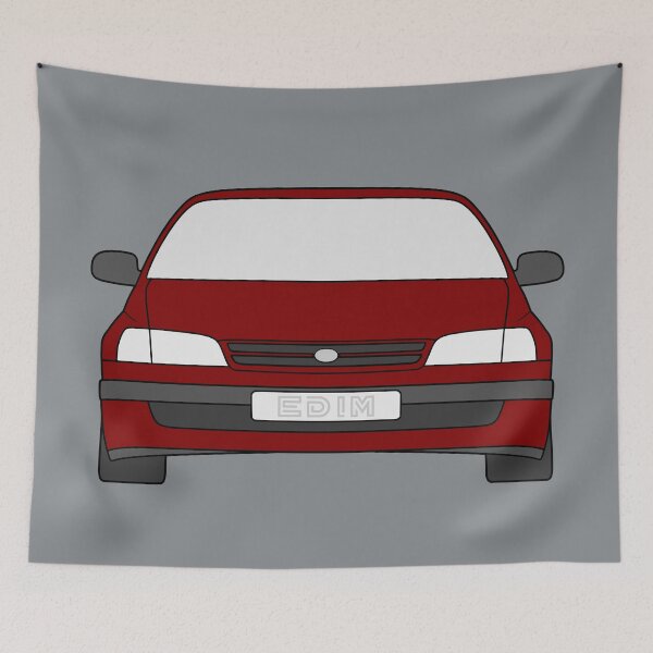 Item preview, Toyota Carina E bordeaux burgundy color designed and sold by EdimDesign.
