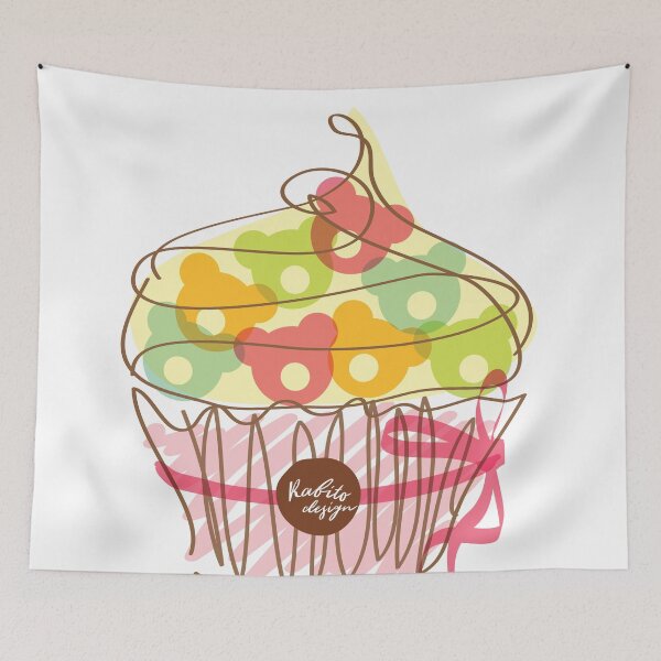 Item preview, Foodie_Cupcake / Pastel designed and sold by RabitoDesign.