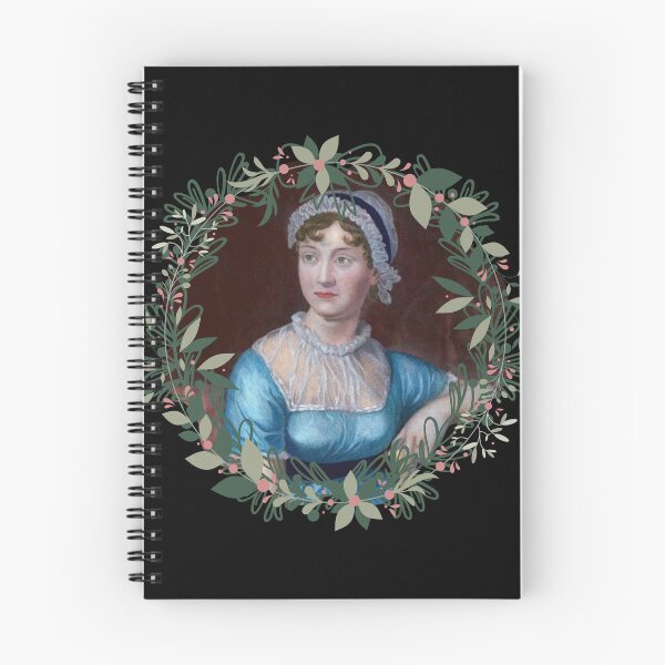 Item preview, Jane Austen Christmas Wreath designed and sold by CastlesClassics.