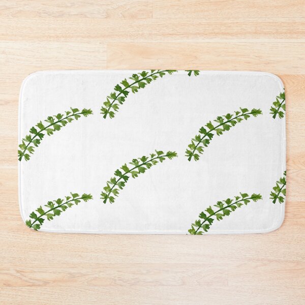 Item preview, branch green leave seamless pattern watercolor illustration designed and sold by Yana Mustafina | Boho Soulful Designs.