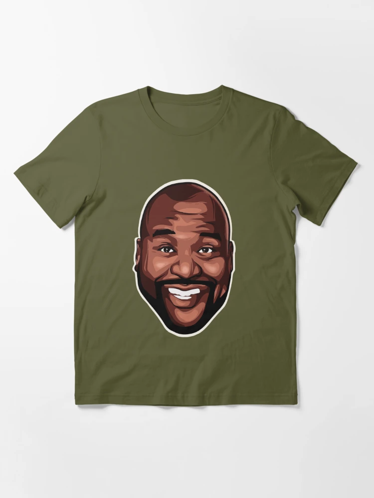 Shaq Face Cut-Out Essential T-Shirt for Sale by mashxr