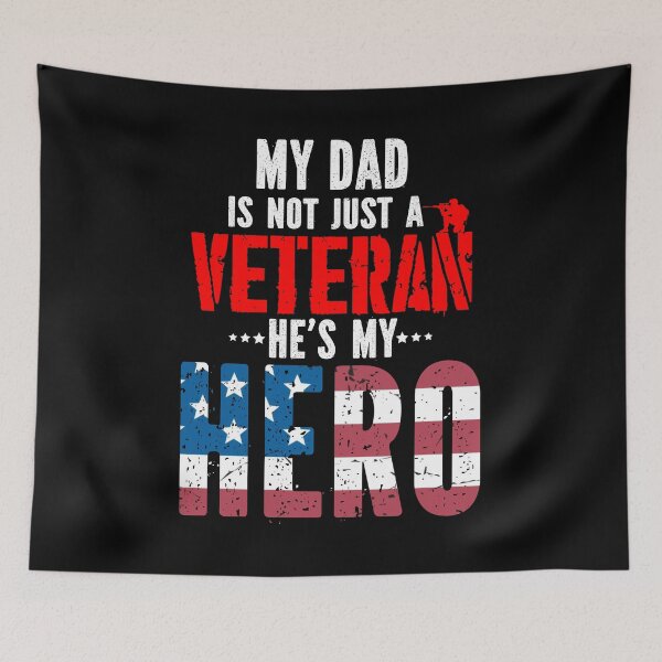 Item preview, My Dad is not just a Veteran designed and sold by MyLeoTee.