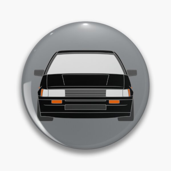 Item preview, Toyota Corolla AE86 black color designed and sold by EdimDesign.