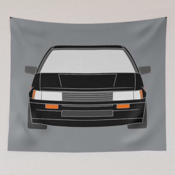 Item preview, Toyota Corolla AE86 black color designed and sold by EdimDesign.