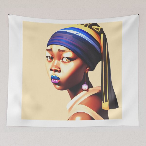 Item preview, Girl with a Pearl Earring, Arcane Style 2 designed and sold by vicvicprat.