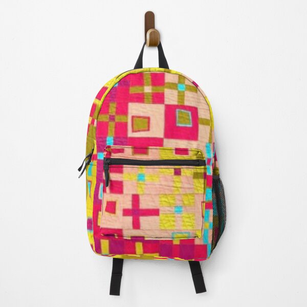 Item preview, Modern rainbow Quilt Pattern Crooked Crosses designed and sold by ericajparra79.
