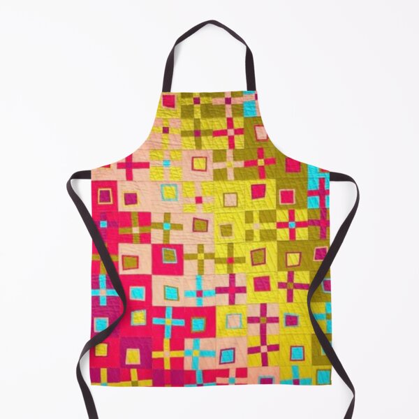 Item preview, Modern rainbow Quilt Pattern Crooked Crosses designed and sold by ericajparra79.
