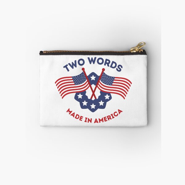 Item preview, Two Words Made In America designed and sold by OneDayCollected.