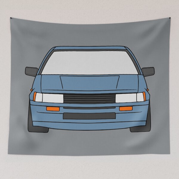 Item preview, Toyota Corolla AE86 blue color designed and sold by EdimDesign.
