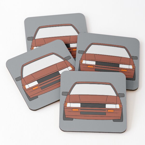 Item preview, Toyota Corolla AE86 dark orange color designed and sold by EdimDesign.