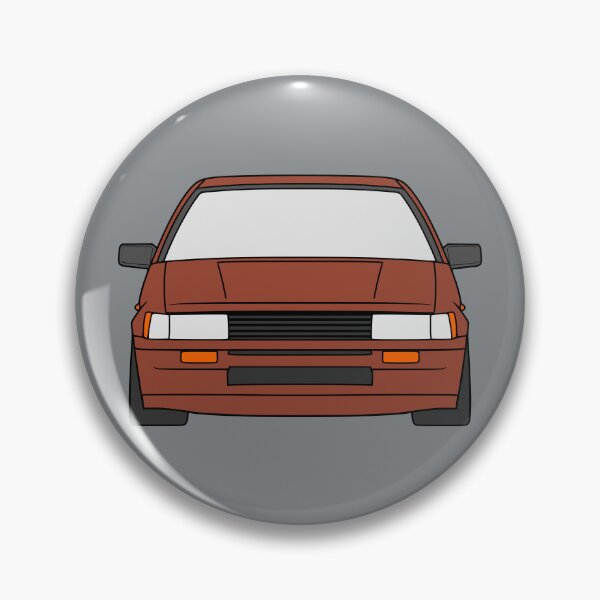 Item preview, Toyota Corolla AE86 dark orange color designed and sold by EdimDesign.