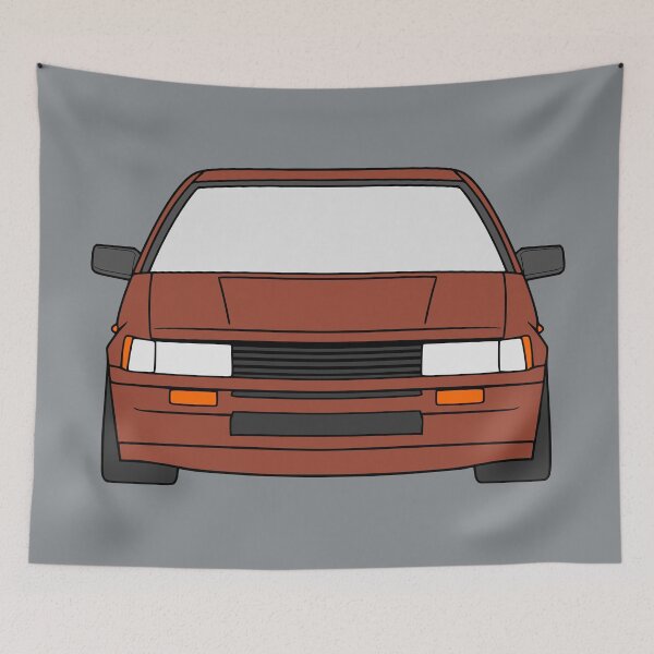 Item preview, Toyota Corolla AE86 dark orange color designed and sold by EdimDesign.