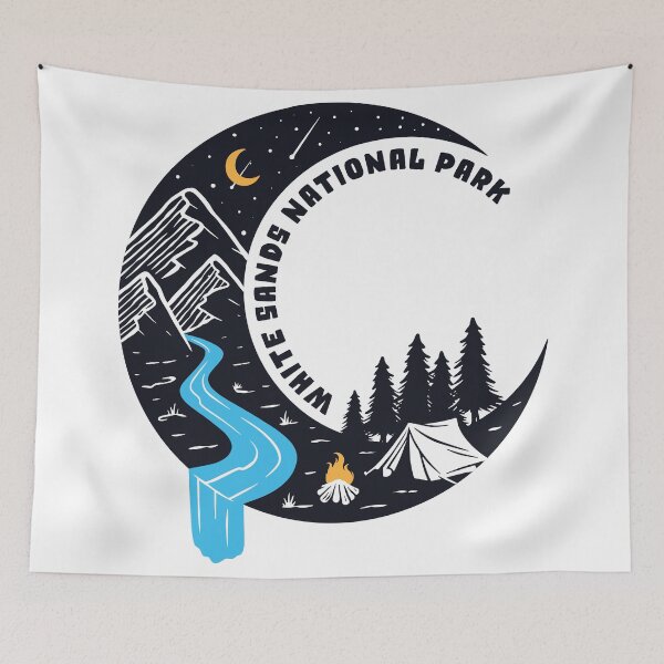 Item preview, White Sands National Park Moon Camp designed and sold by JordanHolmes.