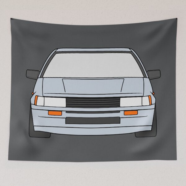 Item preview, Toyota Corolla AE86 light blue color designed and sold by EdimDesign.