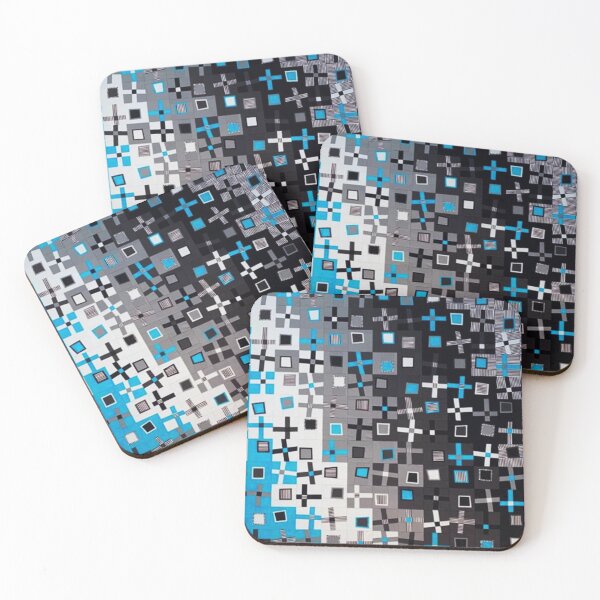 Item preview, Modern Quilt Pattern Crooked Crosses Bent Boxes designed and sold by ericajparra79.