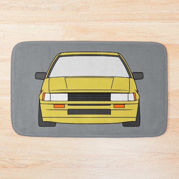Item preview, Toyota Corolla AE86 yellow color designed and sold by EdimDesign.