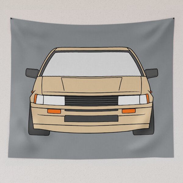 Item preview, Toyota Corolla AE86 topaz color designed and sold by EdimDesign.
