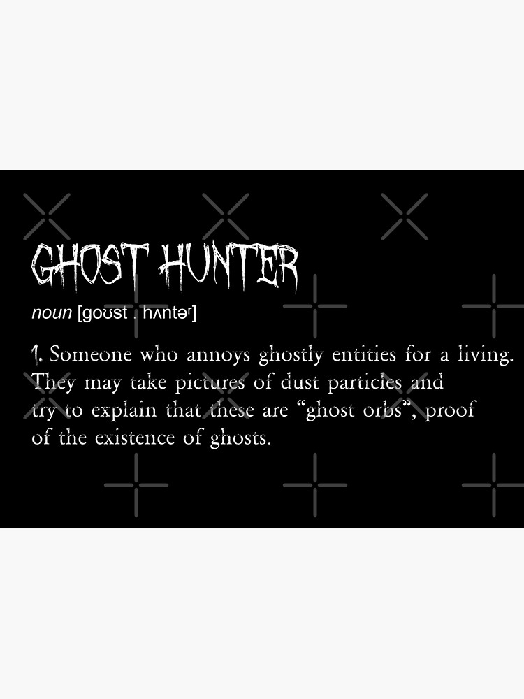 Disover Phasmophobia Ghost Hunter Definition Premium Matte Vertical Poster