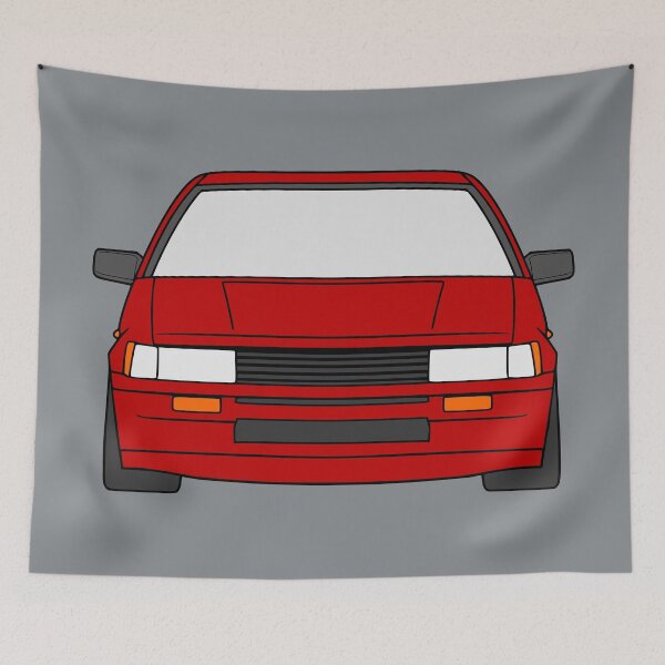 Item preview, Toyota Corolla AE86 red color designed and sold by EdimDesign.