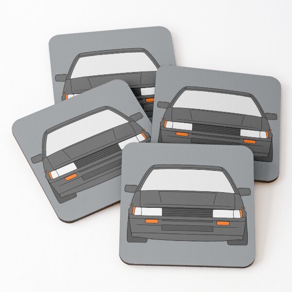 Item preview, Toyota Corolla AE86 dark gray color designed and sold by EdimDesign.