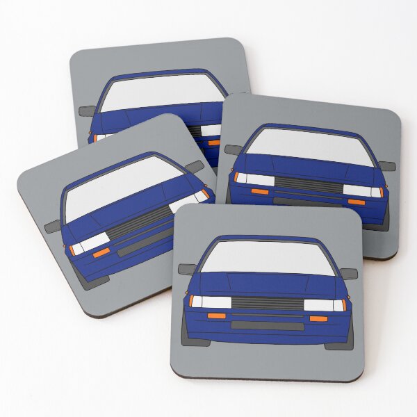 Item preview, Toyota Corolla AE86 blue color designed and sold by EdimDesign.