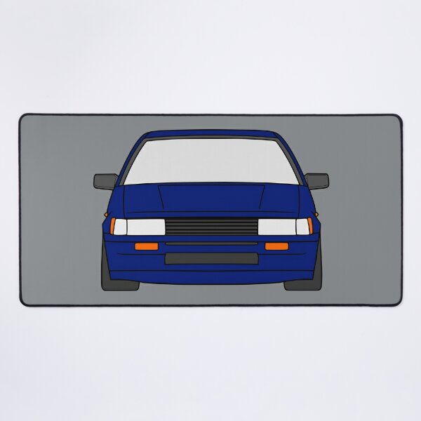 JDM Car Desk Mats on Top of Desks Pad Japanese Large Mouse Pads Gaming Cool  Ae86 Mousepad for Desktop Office Supplies Accessories 23.6 x11.8 Inch