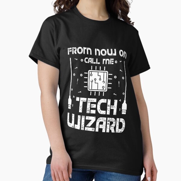 Item preview, Call Me Tech Wizard Funny IT Support Computer designed and sold by meypa.