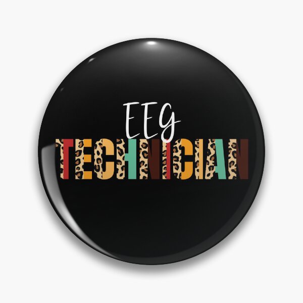 Item preview, EEG Technician Cheetah Print EEG Neuro Technologist Gear designed and sold by DynamicDesign.