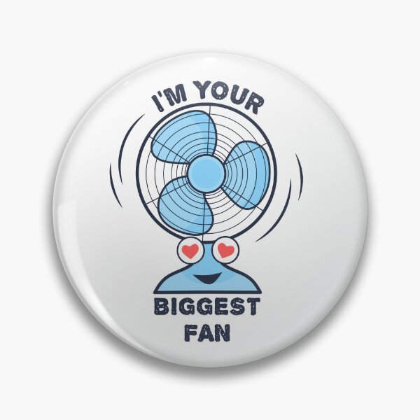 Item preview, I'm your biggest fan, funny pun designed and sold by EnzoVectorism.