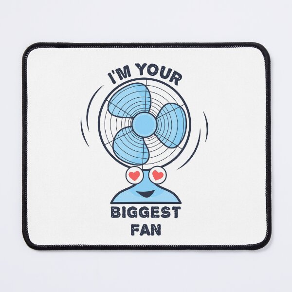 Item preview, I'm your biggest fan, funny pun designed and sold by EnzoVectorism.