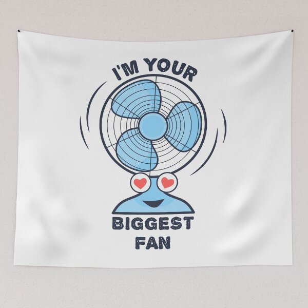 Item preview, I'm your biggest fan, funny pun designed and sold by EnzoVectorism.