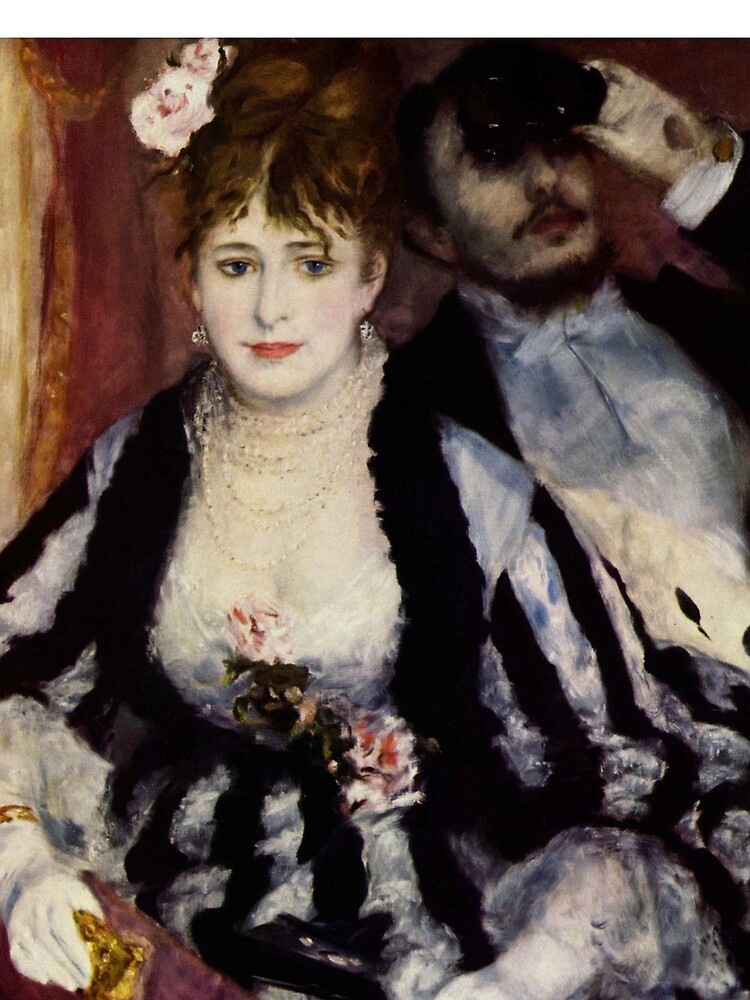 The Theatre Box - La Loge Oil Painting by Auguste Renoir by podartist