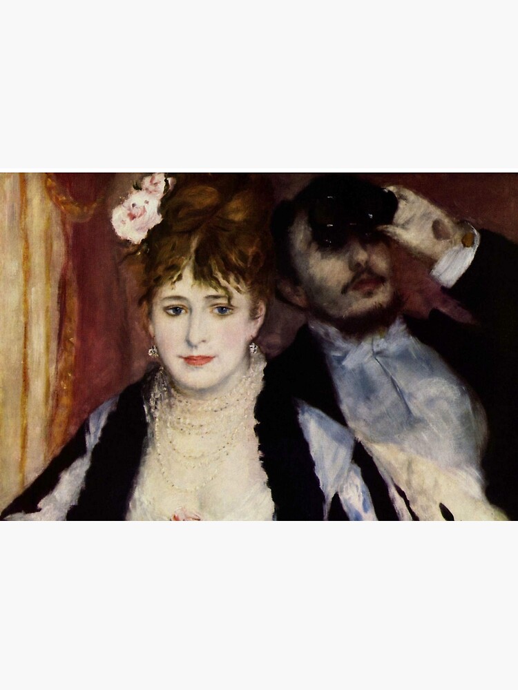 The Theatre Box - La Loge Oil Painting by Auguste Renoir by podartist