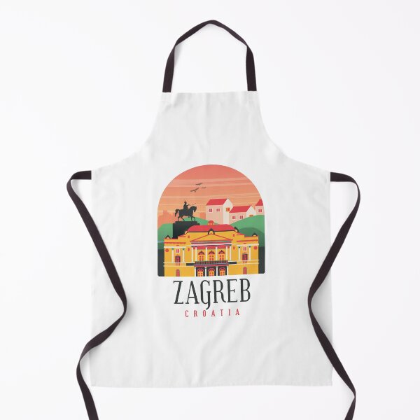 Item preview, ZAGREB CROATIA Skyline Shirt Design Gift present birthday christmas designed and sold by Timcito.