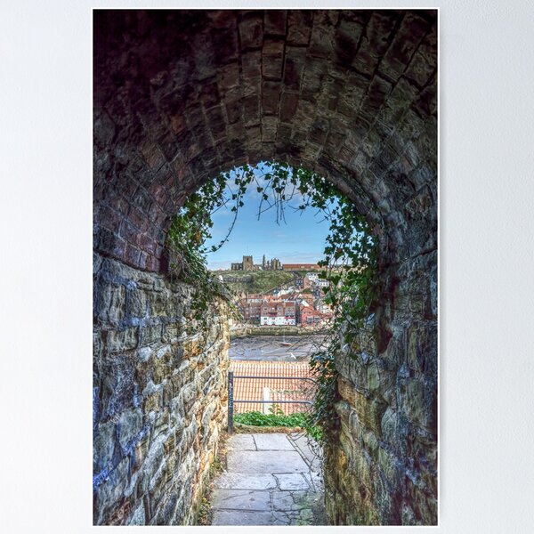 Item preview, Whitby Abbey, Through The Tunnel designed and sold by Paul Thompson Photography.