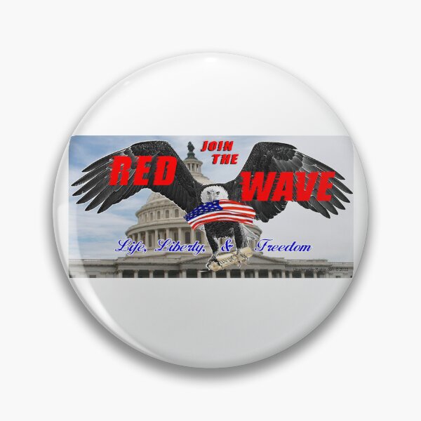 Item preview, Join The Red Wave designed and sold by ayemagine.