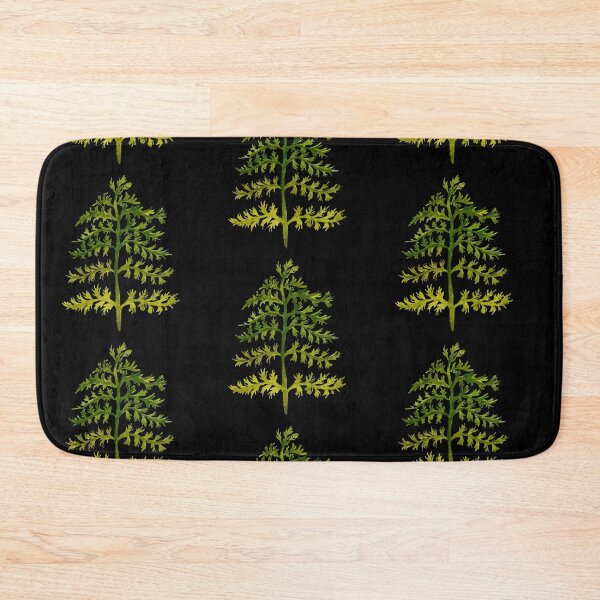 Item preview, Branches leave seamless black pattern watercolor illustration designed and sold by Yana Mustafina | Boho Soulful Designs.