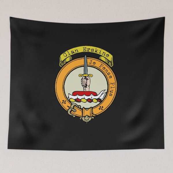Item preview, Clan Erskine Scottish Clan Surname crest designed and sold by BagTown Clans.