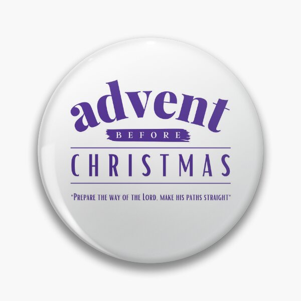 Item preview, Before Christmas comes Advent (Purple) designed and sold by domusfidei.