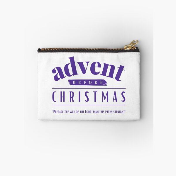 Item preview, Before Christmas comes Advent (Purple) designed and sold by domusfidei.