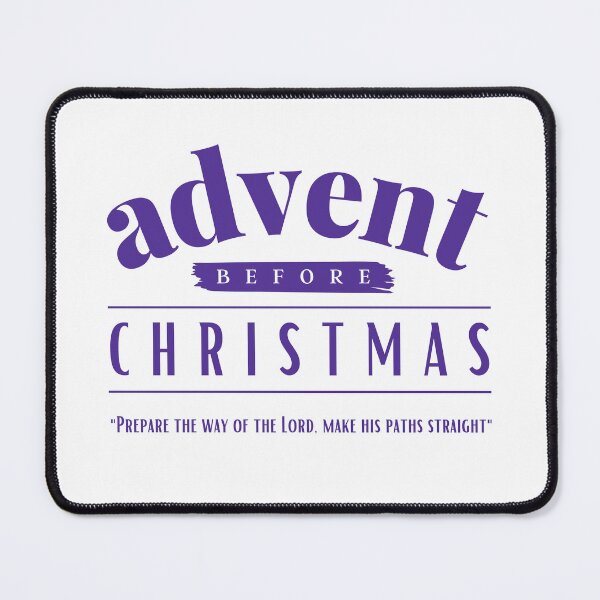 Item preview, Before Christmas comes Advent (Purple) designed and sold by domusfidei.