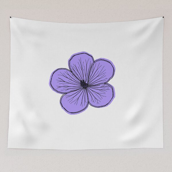 Item preview, Sketched Purple Flower  designed and sold by c-Adam18.